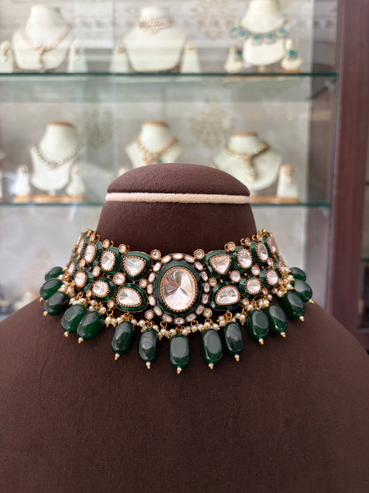 SG(1672)Enara meena polki choker