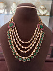 MP(2306)Siddhika antique layering necklace set