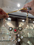 Open Polki necklace set