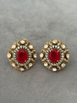 Amina Moissanite studs
