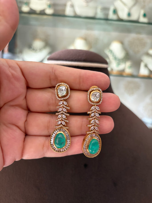RD(607)Mahira Polki necklace set