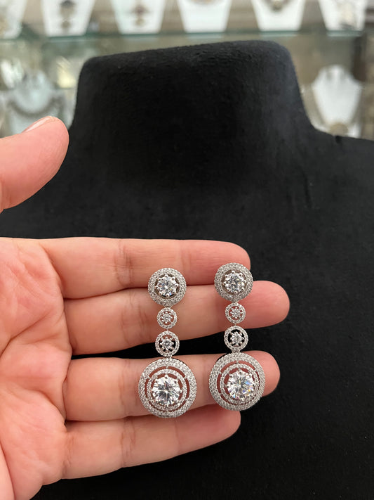 Cz necklace set