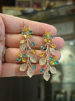 Funky Leaf AD Earrings