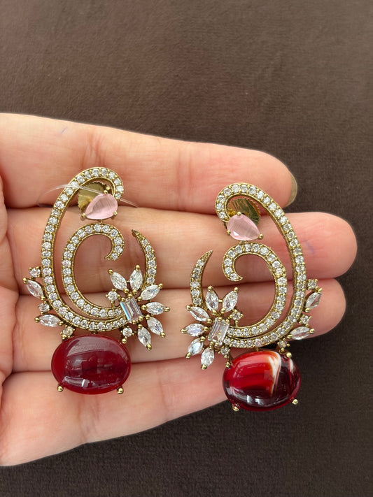 MS(280)Sabyasachi inspired earrings