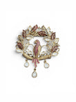Maharaja parrot brooch
