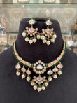 Antique polki necklace