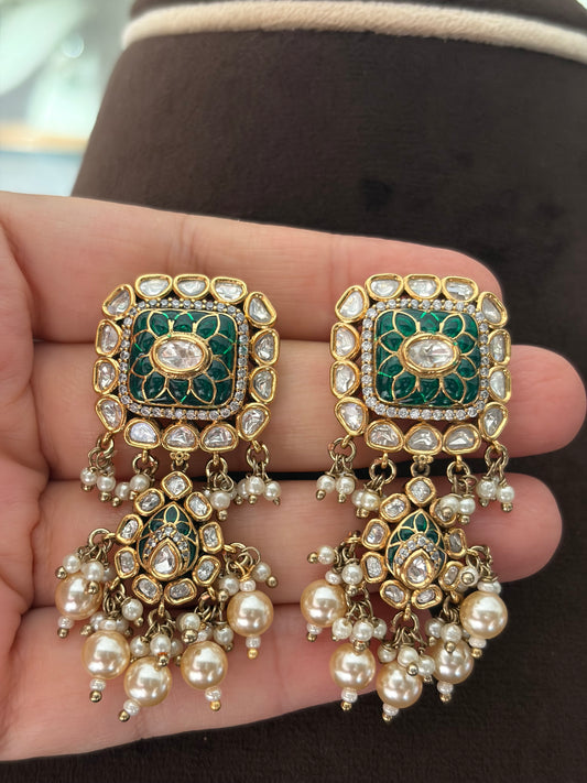 CH(1437)Mrinalini traditional Polki choker