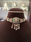 MS(722)Grace meenakari Polki choker