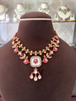 ND(1180)Emilia Jadau necklace set