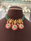 MF(1224)Gold plated temple necklace