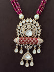 CD(816)Long Polki necklace