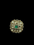 Adjustable Polki ring￼