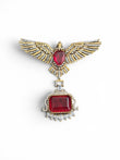 Eagle brooch