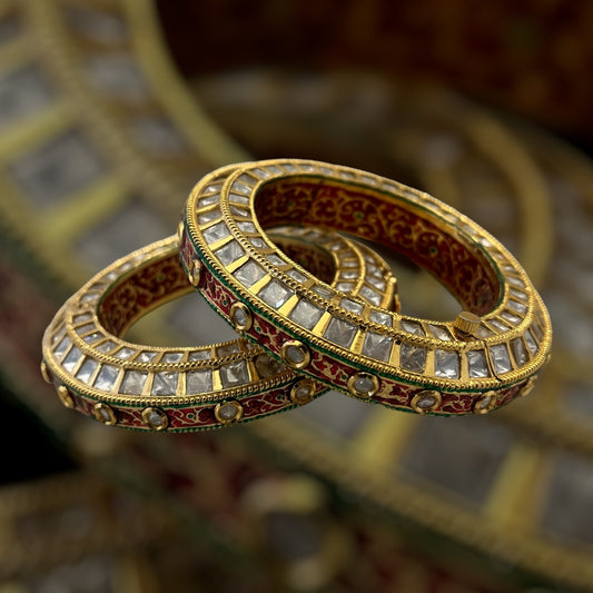 Polki bangle