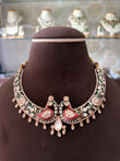 MS(975)Hasli peacock necklace
