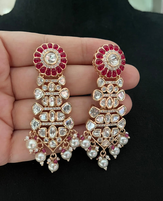 Polki Earrings