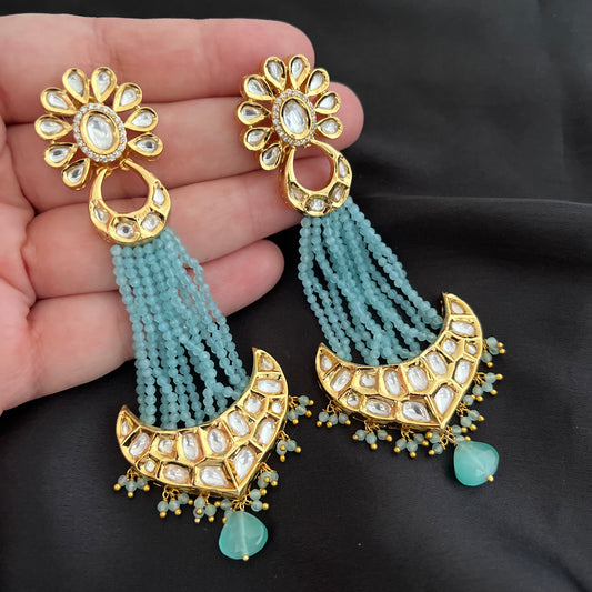 Long designer Earrings