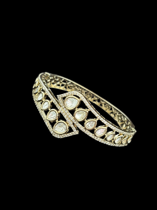 Antique openable Polki bracelet
