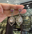 Moissanite earrings
