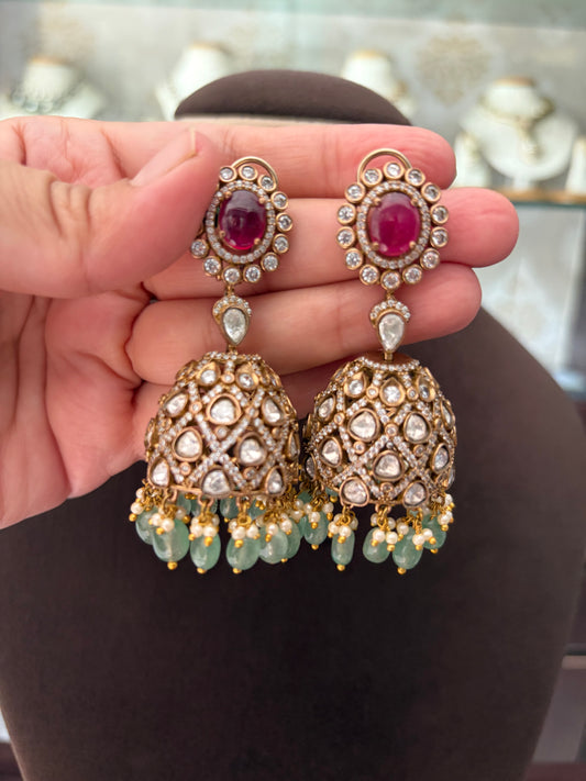 CH(488)Ishani antique jhumki
