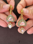 Gayatri moissanite earrings