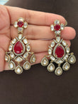 Hazrat Polki earrings
