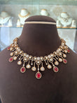 Antique gold, Polki necklace