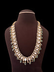 Rania moissanite gold plated necklace