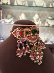 MS(2802)Sylvia handmade Jadau necklace set
