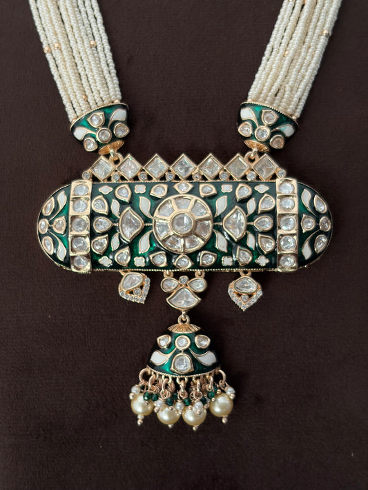 MS(821)Imani long meenakari long necklace