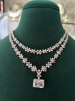 AR(667)AR(667)Reya double layer necklace set