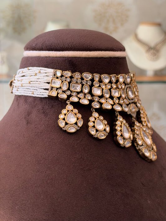 MS(1415)Ayana antique Polki necklace