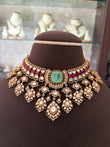 RN(2937)Pranita premium Polki necklace set