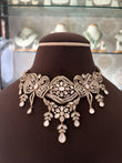 CD(1544)Alia Bhatt inspired antique necklace set