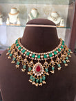 Padmini multi colour choker cum necklace
