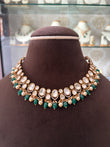 MS(1164)Rania moissanite necklace set