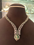 CH(712)Rosalie designer necklace set