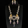Oxidised long Necklace set