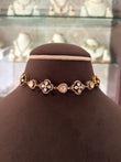 CD(540) Rajeshwari Moissanite necklace