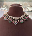 CH(1707)Ira antique doublet stone earrings
