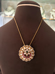 MS(442)Layla Jadau pendant set