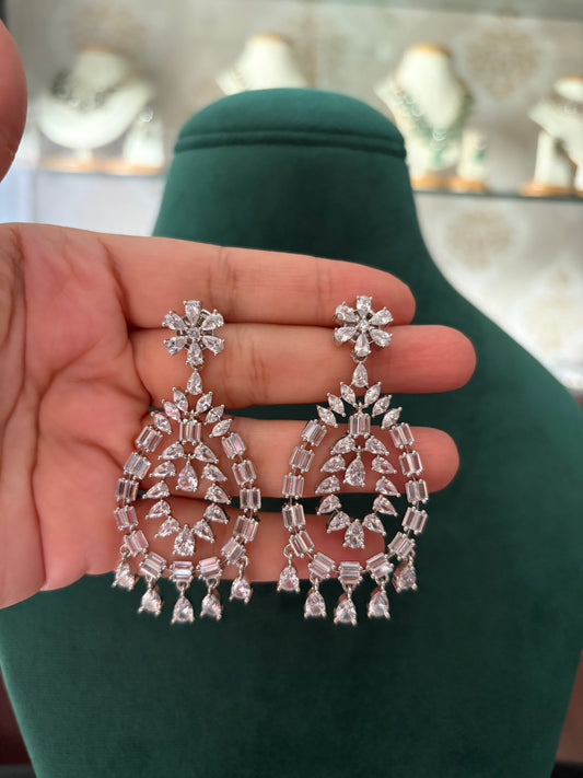AR(850)Samayra triple layer AD necklace