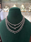 AR(850)Samayra triple layer AD necklace