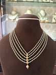 (562)Damayanti Cz stone mala