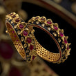 Meena Kari Ruby Bangles, Black